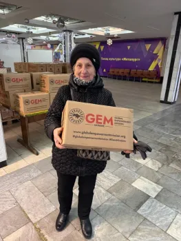 Сіверськодонецька громада отримала черговий вантаж гуманітарної допомоги — продуктові набори від Благодійного фонду Global Empowerment Mission Ukraine(GEM) 