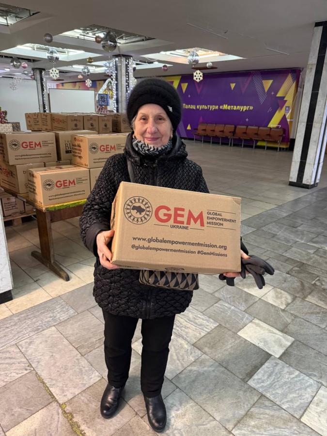Сіверськодонецька громада отримала черговий вантаж гуманітарної допомоги — продуктові набори від Благодійного фонду Global Empowerment Mission Ukraine(GEM) 