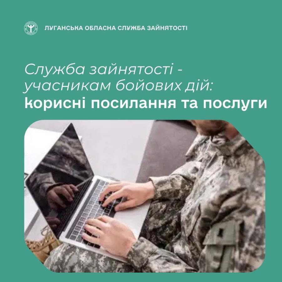 The state and the employment service offer a number of tools to support veterans